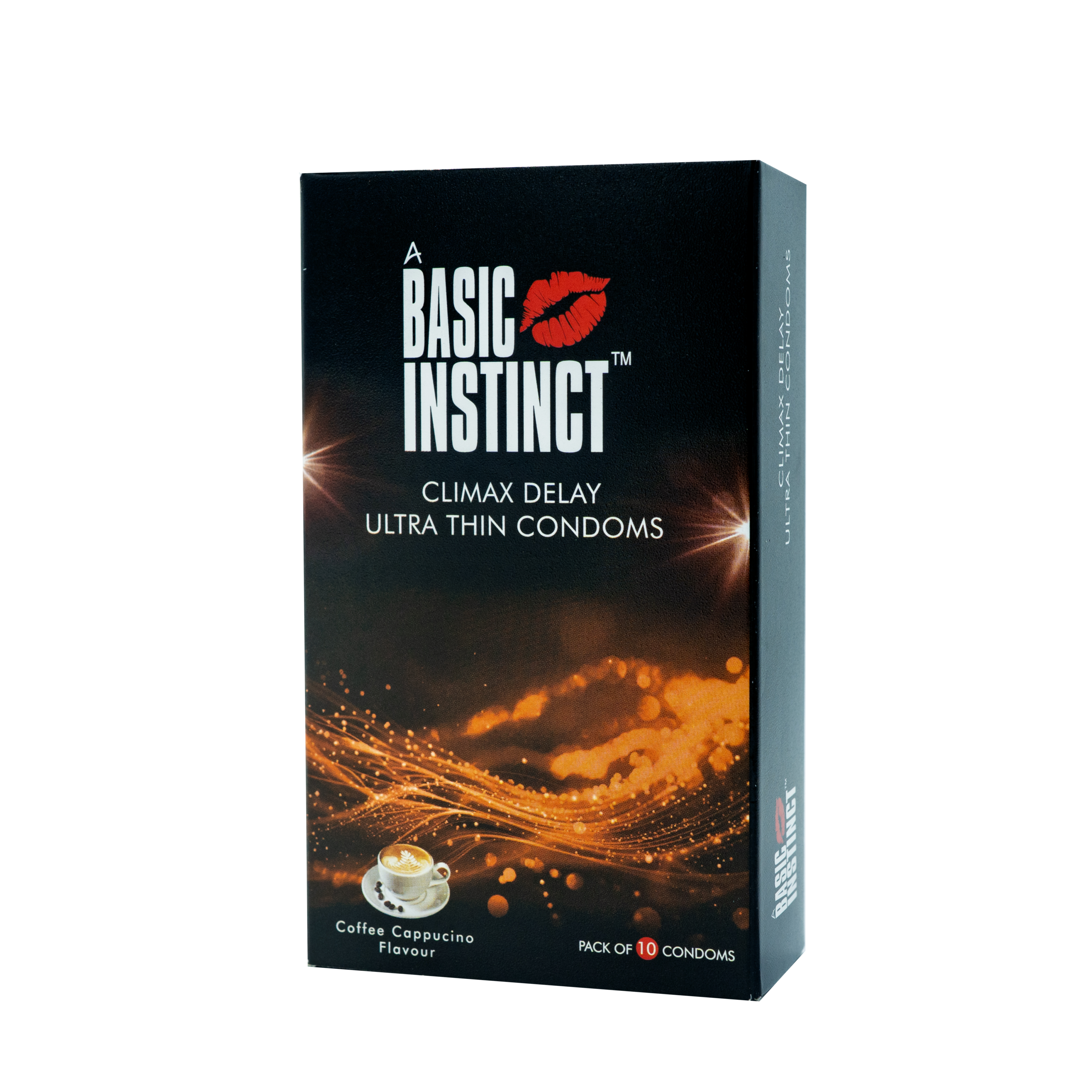 CLIMAX DELAY ULTRATHIN CONDOMS COFFEE CAPPUCCINO PACK OF 10’s