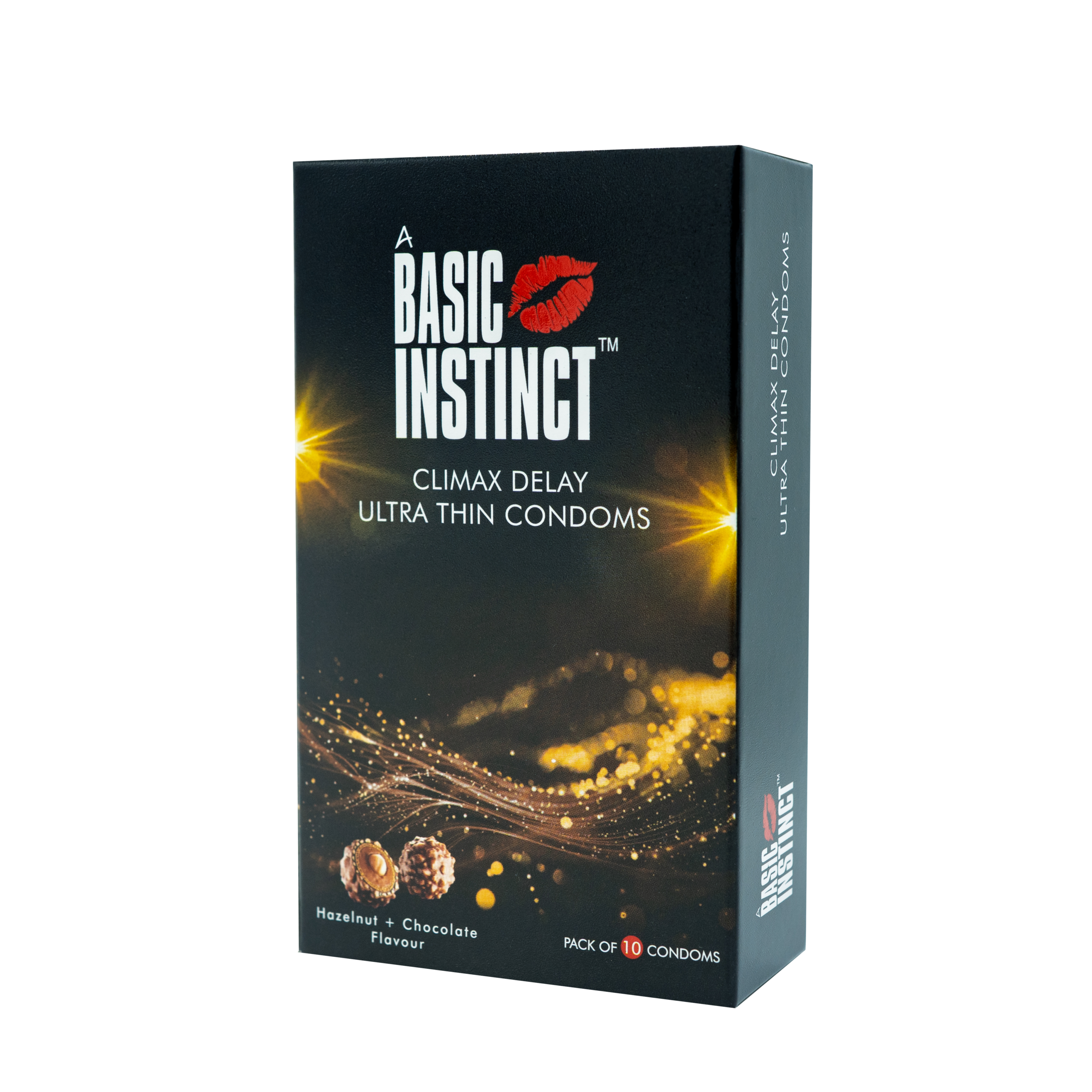 CLIMAX DELAY ULTRATHIN CONDOMS CHOCOLATE + HAZELNUT PACK OF 10’s