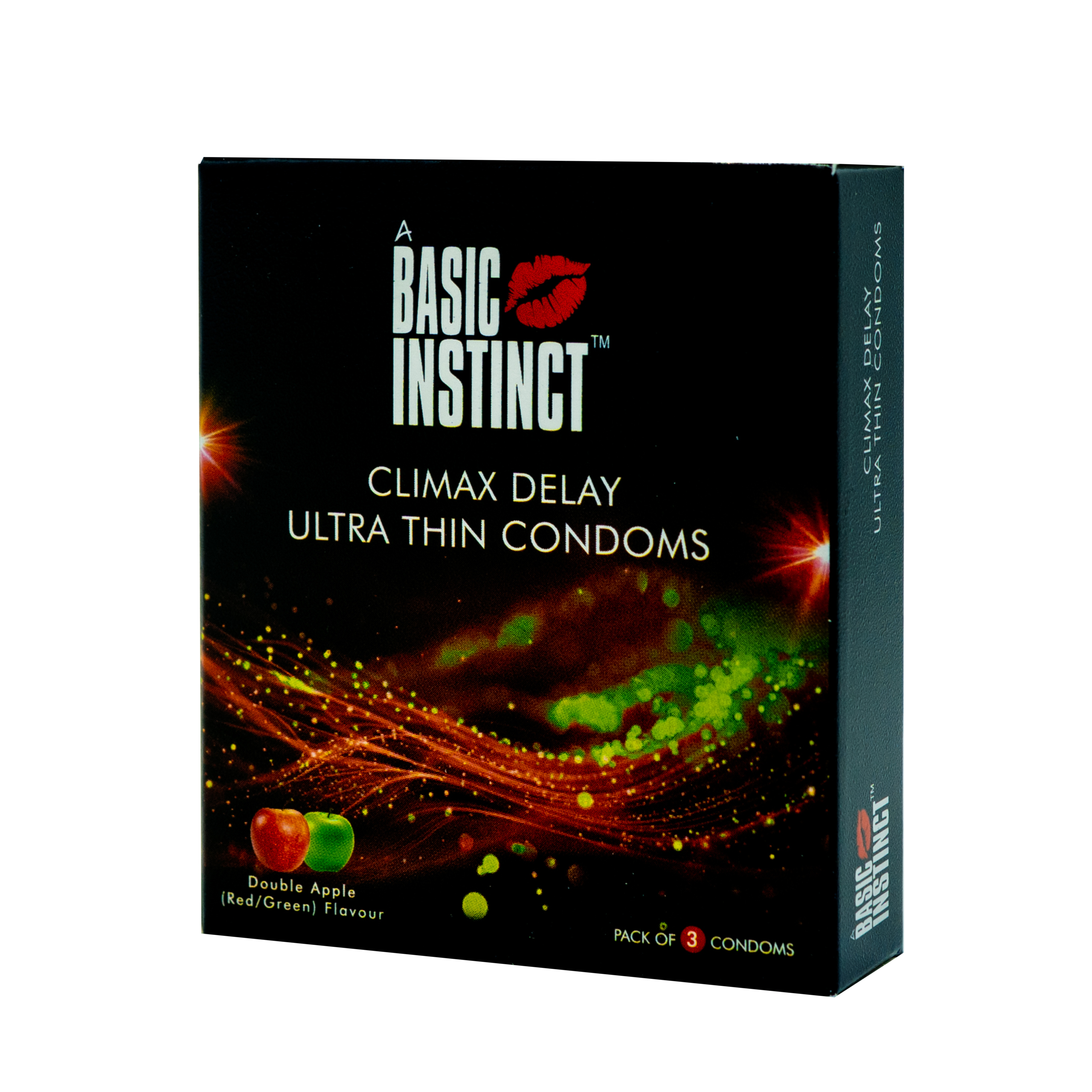 Climax Delay Ultrathin Condoms Double Apple Pack of 3’s